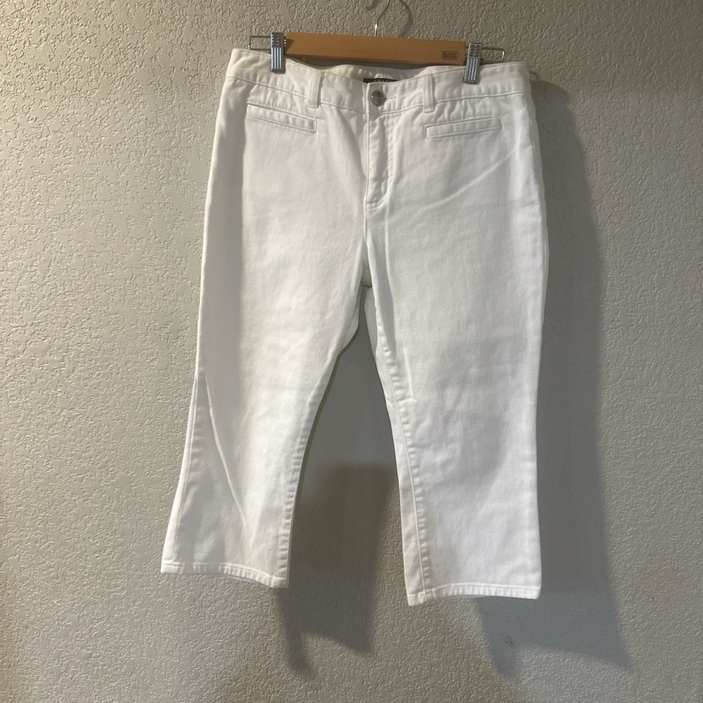 Chaps white Denim Pants
